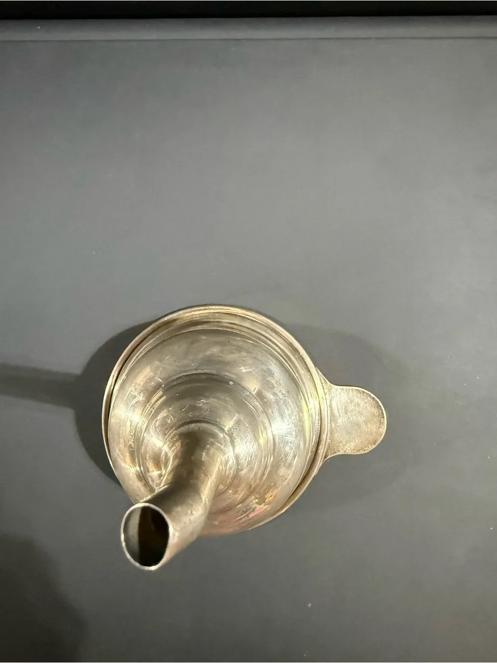 Vintage Fisher Sterling Silver Wine Funnel for Home & Bar